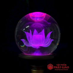 Den Cau Lien Hoa Pha Le Than Dong In Hoa La Sen Cao Cap Cao Tu 22 90cm 5