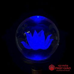 Den Cau Lien Hoa Pha Le Than Dong In Hoa La Sen Cao Cap Cao Tu 22 90cm 6