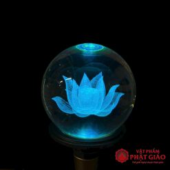 Den Cau Lien Hoa Pha Le Than Dong In Hoa La Sen Cao Cap Cao Tu 22 90cm 9