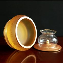 Den Dau Luu Ly Vang Tam Kinh Tram Noi Cao 15cm 3