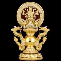 Guong Chuan De Ma Vang 24k SD120 Cao 34cm 1