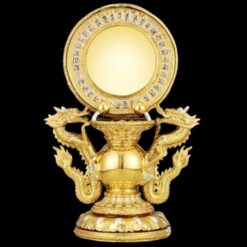 Guong Chuan De Ma Vang 24k SD120 Cao 34cm 2