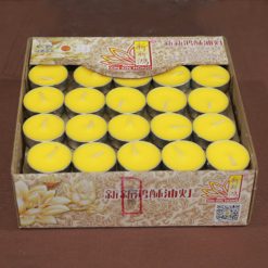 Hộp Nến – Đèn Cầy 100 Viên Nến Bơ Thực Vật Tinh Khiết, Không Khói, Màu Vàng, Cháy 4h 4 Hop Nen – Den Cay 100 Vien Nen Bo Thuc Vat Tinh Khiet Khong Khoi Mau Vang Chay 4h 2