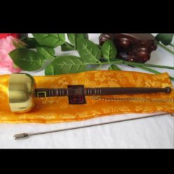 Khanh Day Dong Vang Tay Cam Gia Go Co 5cm 2