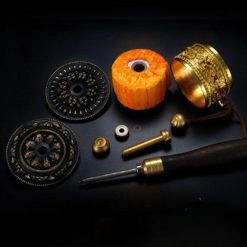 Kinh Luân Cầm Tay Cao Cấp Mầu Vàng, Kích Cỡ 20.5×7.8cm 7 Kinh Luan Cam Tay Cao Cap Mau Vang Kich Co 20.5×7.8cm 4