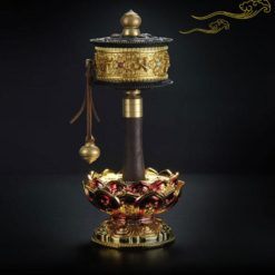 Kinh Luân Cầm Tay Cao Cấp Mầu Vàng, Kích Cỡ 20.5×7.8cm 2 Kinh Luan Cam Tay Cao Cap Mau Vang Kich Co 20.5×7.8cm 9