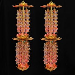 Lọng Đôi (Loại Treo 2 Mặt), Bằng Hợp Kim Mạ Vàng, Cao 1.2m 9 Long Doi Loai Treo 2 Mat Bang Hop Kim Ma Vang Cao 1.2m 2