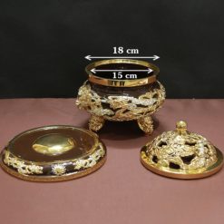 Lư Trầm Cửu Long Bằng Đồng Đài Loan, Đường Kính Miệng 15cm 6 Lu Tram Cuu Long Bang Dong Dai Loan Duong Kinh Mieng 15cm 1