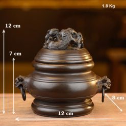 Lu Tram Ky Lan Bang Dong Mau Dat Nung Kich Thuoc 8cm x 12cm Trong Luong 18kg 6