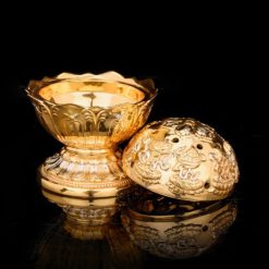 Lu Tram Tam Cat Tuong Bang Dong Dat Vang Kich Thuoc 13cm x 14.5cm Trong Luong 32kg 1