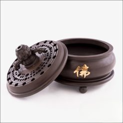 Lu tram Bang Dong Mau Dat Nung Chu Phat Dat Vang Kich Thuoc 10cm x 11cm Trong Luong 1.5Kg 2