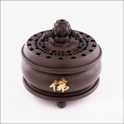 Lu tram Bang Dong Mau Dat Nung Chu Phat Dat Vang Kich Thuoc 10cm x 11cm Trong Luong 1.5Kg 6