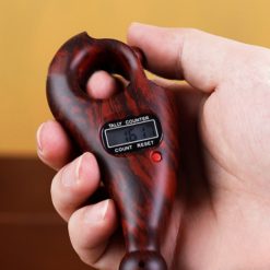 Máy Bấm Niệm Phật Ký Số, Lần Hạt, Mầu Vân Gỗ 4 May Bam Niem Phat Ky So Lan Hat Mau Van Go 3