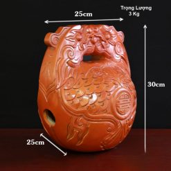 Mõ Gỗ Huế Mầu Cánh Dán 4 Tay (25cm) 2 Mo Go Hue Mau Canh Dan 4 Tay 25cm 5