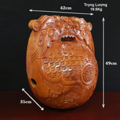 Mõ Gỗ Huế Mầu Cánh Dán 7 Tay (45cm) 3 Mo Go Hue Mau Canh Dan 7 Tay 45cm 6