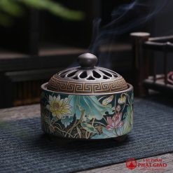 Lư Đốt Trầm Gốm Sứ Hoa Văn Hoa Sen, Kích Thước 9.5cmx10cm 7 O1CN017eD6NJ1TrjT1mTCHq 2210056952436 0 cib