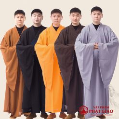 Áo Hải Thanh Ống Tay Rộng, Áo Hậu Quý Thầy Màu Lam, Pháp Phục Đại Đức Hoà Thượng Quý Thầy Tăng Ni Xuất Gia 1 ao hai thanh ong tay rong ao hau quy thay mau lam phap phuc dao duc hoa thuong quy thay tang ni xuat gia vat pham phat giao la boi 1