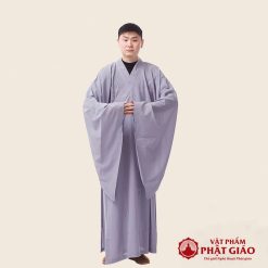 Áo Hải Thanh Ống Tay Rộng, Áo Hậu Quý Thầy Màu Lam, Pháp Phục Đại Đức Hoà Thượng Quý Thầy Tăng Ni Xuất Gia 3 ao hai thanh ong tay rong ao hau quy thay mau lam phap phuc dao duc hoa thuong quy thay tang ni xuat gia vat pham phat giao la boi 3
