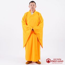 Áo Hải Thanh Ống Tay Rộng Màu Vàng, Pháp Phục Đại Đức Hoà Thượng Tăng Ni Xuất Gia 3 ao hai thanh ong tay rong mau vang phap phuc cho dai duc tang ni xuat gia vat pham phat giao la boi 2