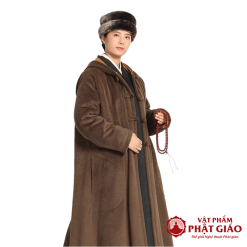Áo Khoác Mùa Đông Cho Tăng Ni, Tỳ Kheo, Nam Nữ Cư Sĩ 4 ao khoac mua dong cho tang ni ty kheo cu si nam nu vat pham phat giao la boi 2
