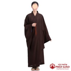 Áo Tràng Hải Thanh Đi Lễ Chùa Vải Đài Loan Màu Nâu, Trang Nhã Và Thanh Lịch 5 ao trang hai thanh di le chua vai dai loan mau nau trang nha va thanh lich vat pham phat giao la boi 3