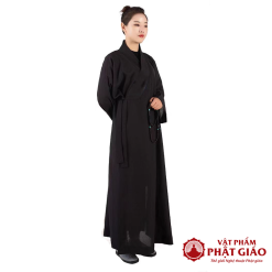 Áo Tràng Phật Tử Màu Nâu Dành Cho Phật Tử Đi Lễ Chùa, Đồ Tu Cho Phật Tử Nam Nữ 3 ao trang phat tu mau nau danh cho phat tu di le chua do tu phat tu nam nu vat pham phat giao la boi 10