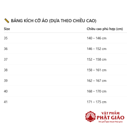 Áo Tràng Phật Tử Màu Nâu Dành Cho Phật Tử Đi Lễ Chùa, Đồ Tu Cho Phật Tử Nam Nữ 1 ao trang phat tu mau nau danh cho phat tu di le chua do tu phat tu nam nu vat pham phat giao la boi 12