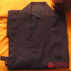 Áo Tràng Phật Tử Màu Nâu Dành Cho Phật Tử Đi Lễ Chùa, Đồ Tu Cho Phật Tử Nam Nữ 6 ao trang phat tu mau nau danh cho phat tu di le chua do tu phat tu nam nu vat pham phat giao la boi 5