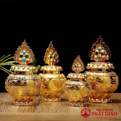 bao binh mat tong son vang cao 13cm 16cm 17cm vat pham phat giao la boi 2