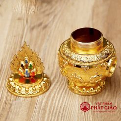 bao binh mat tong son vang cao 13cm 16cm 17cm vat pham phat giao la boi 4