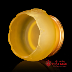 Bát Hương Lưu Ly Phụng Thiên Đế Đồng Cao Cấp, Đường Kính 28cm 5 bat huong luu ly phung thien de dong cao cap vat pham phat giao la boi 3