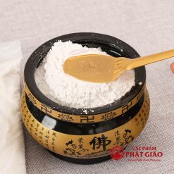 Bát Nhang Bằng Sứ Màu Đen Viền Vàng Chữ Phật, Nhiều Kích Cỡ 5 bat nhang bang su mau den vien vang chu phat nhieu co vat pham phat giao la boi 7