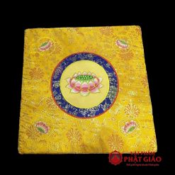 bo dem thien le phat ruot xo dua boc gam vang theu hoa sen 60x60cm vat pham phat giao la boi 2