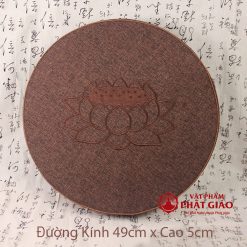 bo doan theu hoa sen mau nau 49x6 58x6 vat pham phat giao la boi 3