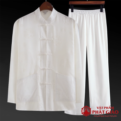 bo quan ao cu si nam ngan tay vai det kim mau trang vat pham phat giao la boi 2