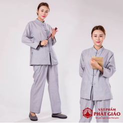 bo quan ao nu phat tu cu si vai xo mau xam dam xam nhat vat pham phat giao la boi 6