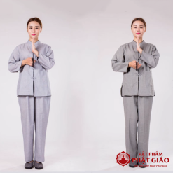 bo quan ao nu phat tu cu si vai xo mau xam dam xam nhat vat pham phat giao la boi 7