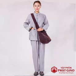 bo quan ao nu phat tu cu si vai xo mau xam dam xam nhat vat pham phat giao la boi 9