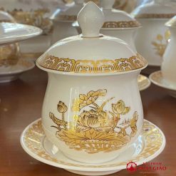 chen nuoc su trang hoa sen vang nhieu kich co 10