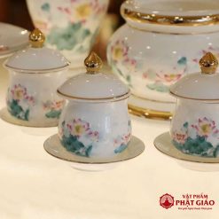 chen nuoc tho bang su sen hong la xanh vat pham phat giao la boi 5