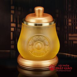 chen nuoc tho luu ly hoa sen boc dong cao 8.4cm vat pham phat giao la boi 2