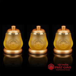 chen nuoc tho luu ly hoa sen boc dong cao 8.4cm vat pham phat giao la boi 3