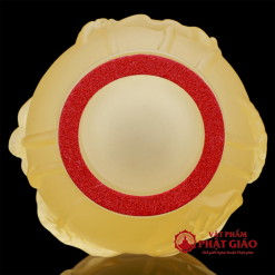 chen tho luu ly sen noi boc dong vang cao 11cm vat pham phat giao la boi 5