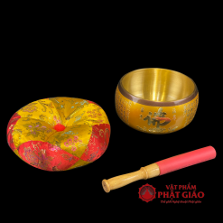Chuông Đồng Đài Loan Dày Cao Cấp Khắc Chữ Phật Và Bát Nhã Tâm Kinh, Kích Cỡ Từ 3.5inch(9cm) – 10inch(25cm) 2 chuong dong dai loan day cao cap khac chu phat va bat nha tam kinh kich co tu 3 5inch9cm 10inch25cm 3