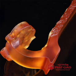 de dat chen nuoc tho nhu y bang luu ly mau vang 36cm vat pham phat giao la boi 5