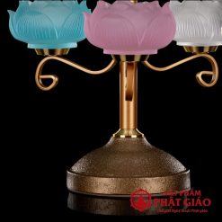 Đế Nến Lưu Ly Bảo Liên 7 Ngọn Thân Tỏa 7 de nen luu ly bao lien 7 ngon than toa 4