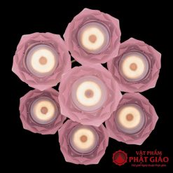 Đế Nến Lưu Ly Bảo Liên 7 Ngọn Thân Tỏa 10 de nen luu ly bao lien 7 ngon than toa 8
