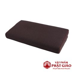 Đệm Dốc Ngồi Thiền, Ruột Xơ Dừa, Màu Nâu, Kích Thước 23cm x 45cm 6 dem doc ngoi thien ruot xo dua mau nau vat pham phat giao la boi 2