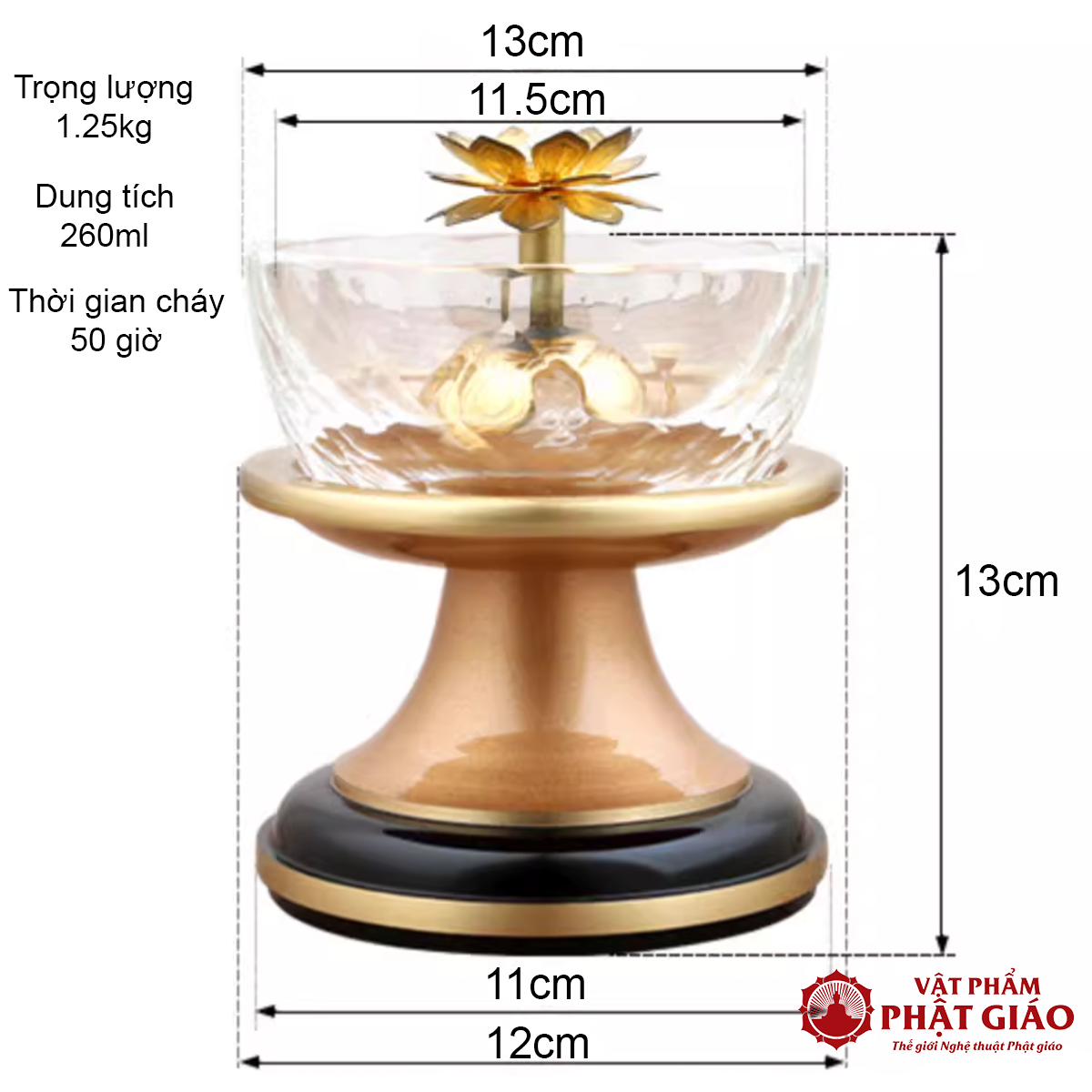 den-dau-chan-dong-cao-13cm-vat-pham-phat-giao-la-boi-6 den dau chan dong cao 13cm vat pham phat giao la boi 6