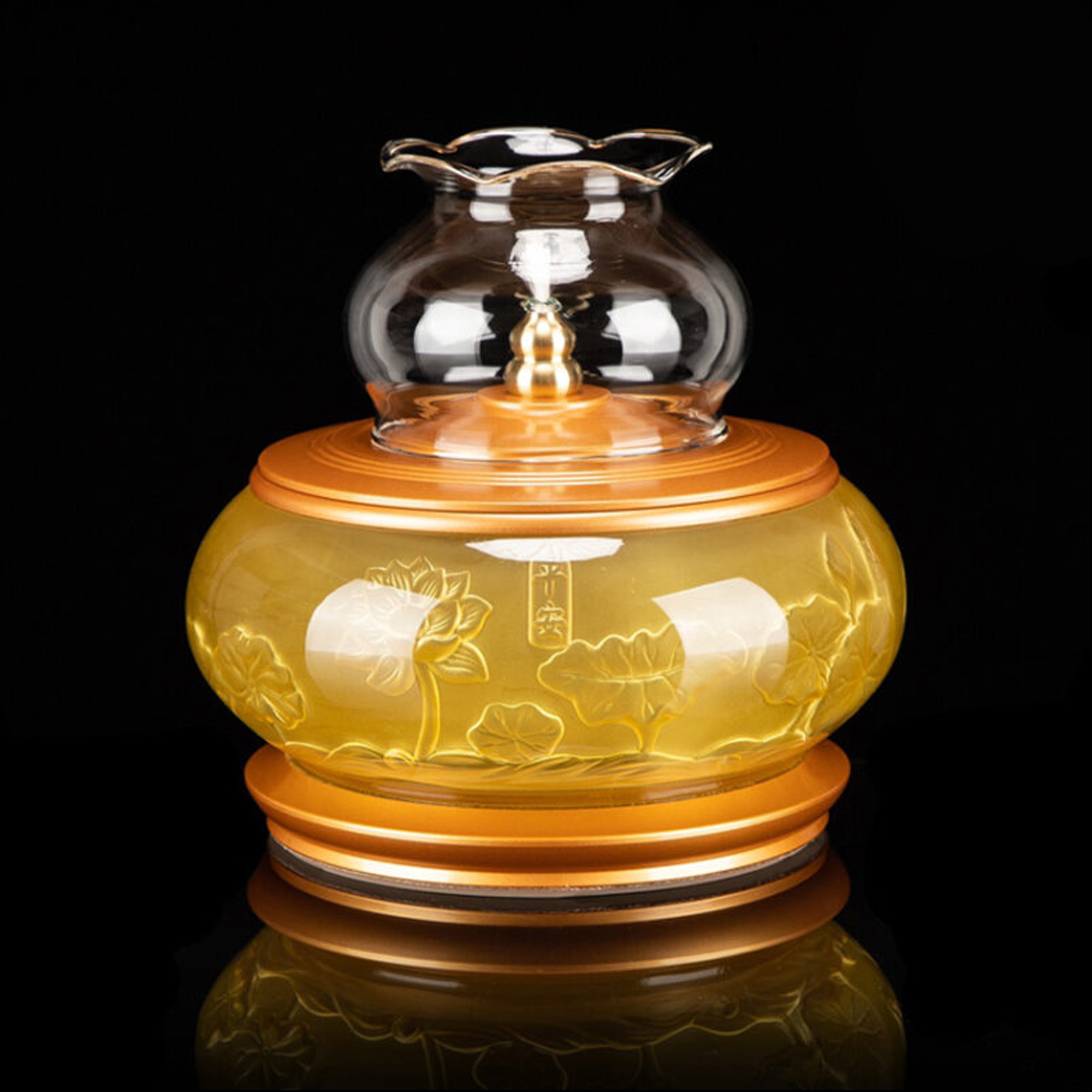 den-dau-khac-chim-hoa-sen-binh-an-cao-15cm-vat-pham-phat-giao-la-boi-1 den dau khac chim hoa sen binh an cao 15cm vat pham phat giao la boi 1
